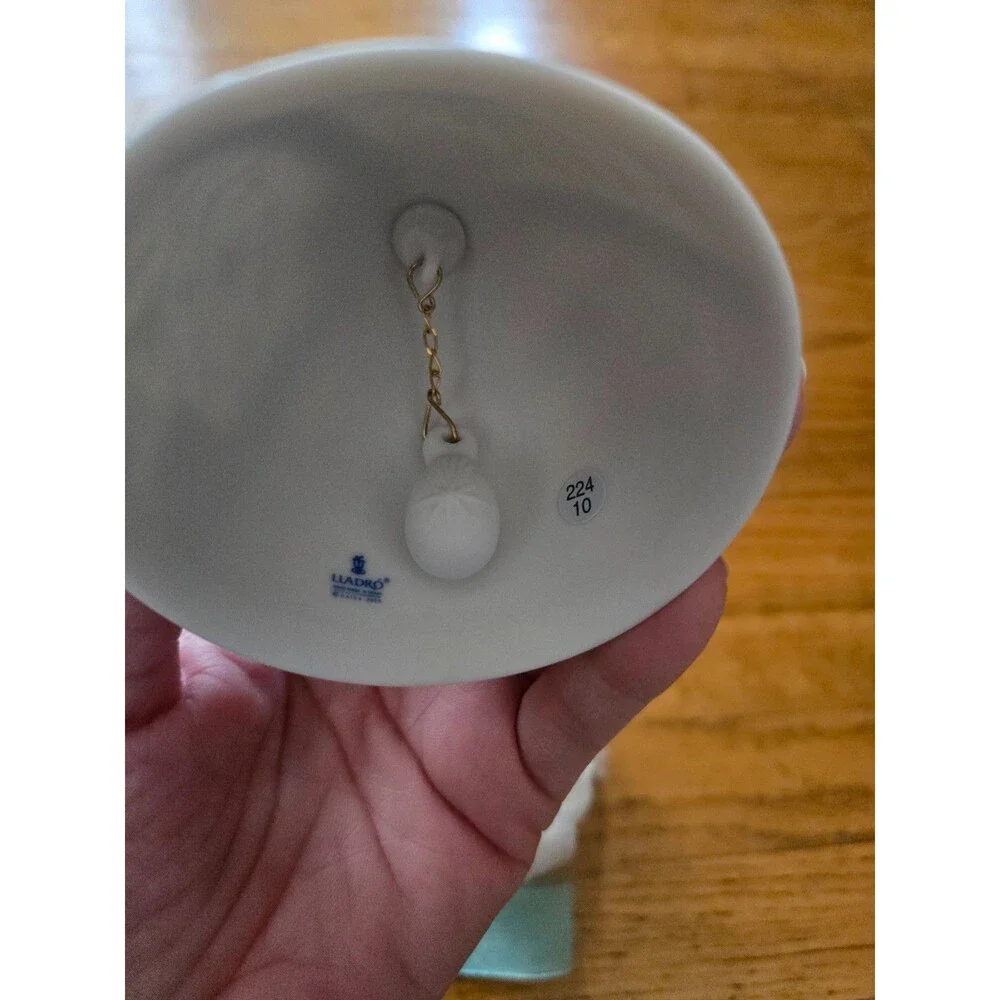 Lladro 2010 Annual Christmas Bell Ornament New In Original Box